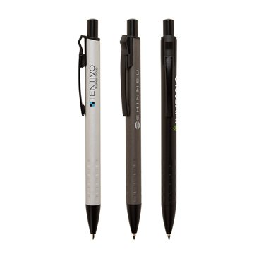 Image of 125 Customized Midtown Plunge-Action Ballpoint Pen - Matte ...