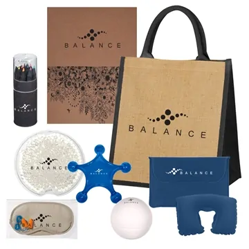 Image of 25 Customized Rest And Relaxation Kit - Wellness Set