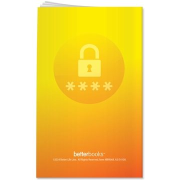 Better Book - Track Your Passwords - 36 Pages