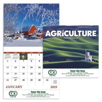 Image of 100 Custom Agriculture - Stapled - FSC Certified & UV Coated