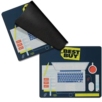 8h x 9.5w x 1/8 Thick Rectangular Mousepad - Microfiber