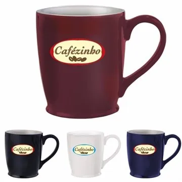 Image of 36 Promotional Stylish Cafe Mug - 16 oz - Glossy