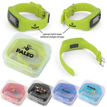 Pedometer Activity Watch - Calorie Counter & Step Tracker