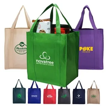Image of 150 Custom North Park - Non-Woven Shopping Tote Bag - Water ...