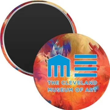Image of 250 Customized 3" Round Magnet Button - Laminated