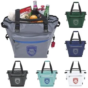 Image of 12 Customized Koozie Olympus Cooler Tote - Heat Sealed & 28-Can