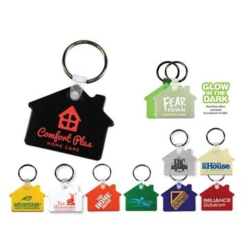 Image of 250 Promotional House Key Fob - Multi Color