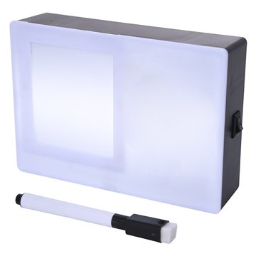 Light Up Cinema Board - Battery Powered & Photo Window