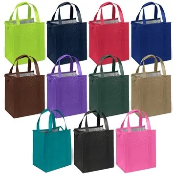 Image of 150 Custom Thermal Tote Bag ColorVista - Insulated & Reinforced