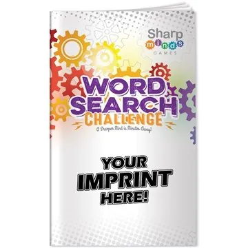 Image of 150 Custom Sharp Minds Games - Word Search Challenge - Educational