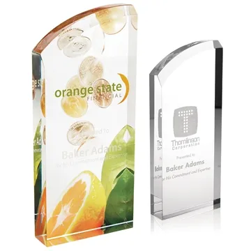 JAFFA® Enterprise Curve Award - Acrylic