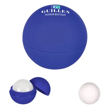 Rubberized Lip Moisturizer Ball - Vanilla & FDA Approved