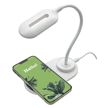 Image of 30 Promotional Nova Adjustable Desk Lamp with 15W Wireless Charger ...