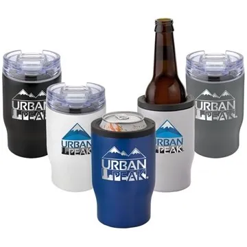 Image of 12 Custom 12 oz Urban Peak 3-in-1 Trail Tumbler - Vacuum Insulated ...