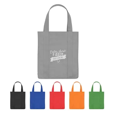 150 Customized 100 GSM Non-Woven Shopper Tote Bag With RPET ...