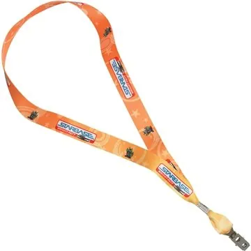 Image of 100 Promotional 3/4" Heavy Weight Satin Lanyard