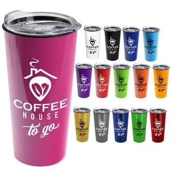 Image of 100 Customized The Roadmaster - 18 oz Travel Tumbler With Clear ...