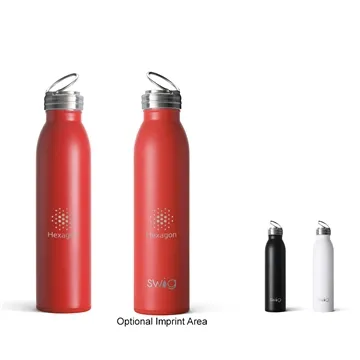 Image of 24 Promotional 20 oz Swig Life Stainless Steel Bottle - 24Hr Cold ...