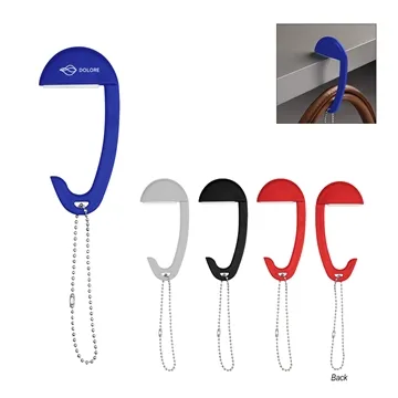 Customized Tabletop Bag Hanger with 22lb Capacity