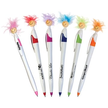 Image of 250 Custom Wild Smilez Pen - Light Tone - Plunger Head