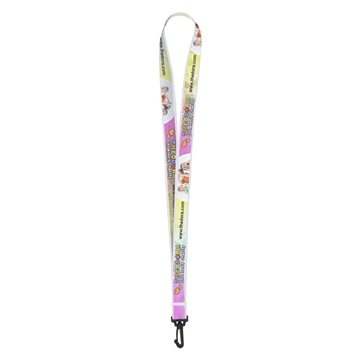 OWEN 3/4 Import Air Ship Super Soft Polyester Multi-Color Sublimation Lanyard