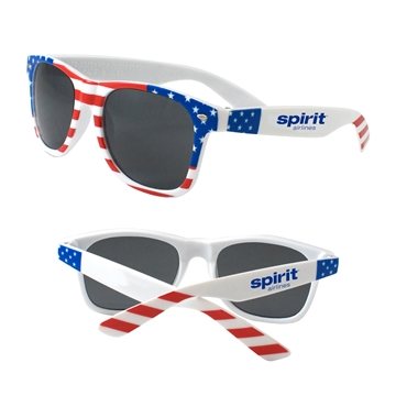 Image of 400 Customized Patriotic Sunglasses - UV400 Protection