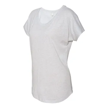 Next Level - Women’s Triblend Dolman Tee - Women's Triblend Dolman T-Shirt - 6760 - Scoop Neck