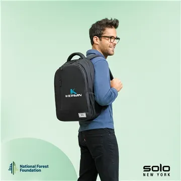 Image of 3 Custom Solo NY Re:define Backpack - Recycled PET & Antimicrobial