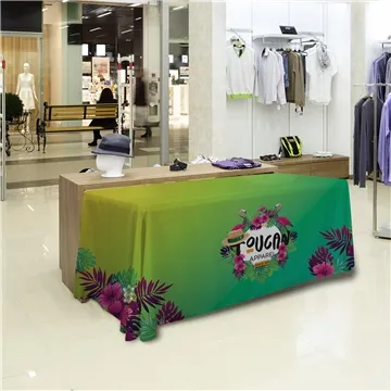 1 Customized 6' Economy Table Throw (Full-Color Full-Bleed) - ...