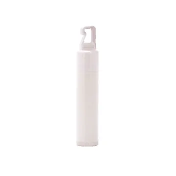 Image of 150 Promotional SPF 15 Lip Balm in White Tube with Hook Cap - ...