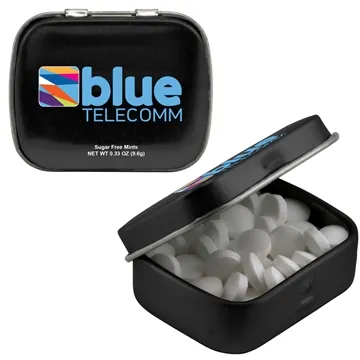 Image of 150 Custom Mini Hinged Mint Tin