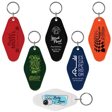 Promotional Retro Hotel Keytag Made in USA