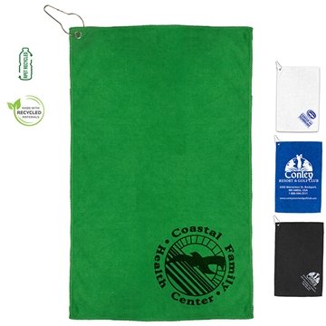 Image of 150 Custom "THE IRON" 300 GSM Heavy Duty Microfiber Golf Towel ...