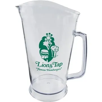 Image of 48 Promotional 60 oz Pitcher - Plastic - FDA Compliant & BPA Free