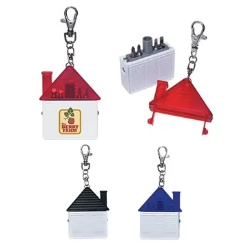 Image of 250 Customized House Shape Tool Kit - Magnetic & Reversible