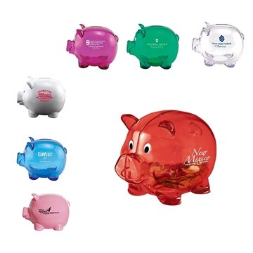 Image of 136 Custom Mr. Piggy Bank - Twist-Off