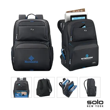 Image of 3 Custom Solo NY Thrive Backpack - 17.3" Laptop & Air Mesh