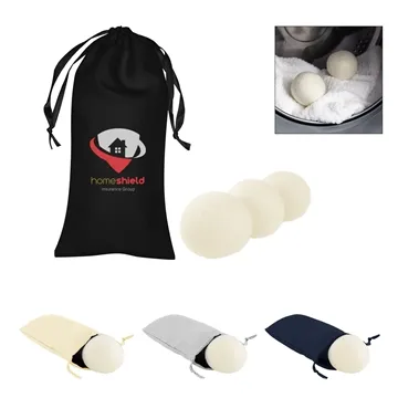 Image of 50 Promotional Wool Dryer Ball Set - Eco-Friendly