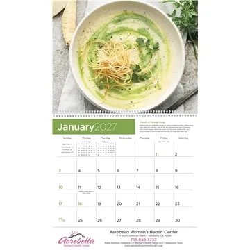 Triumph® Calendars Healthy Eating Calendar - FSC Certified & Recipe Cards