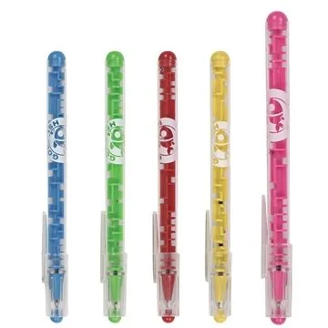 Image of 300 Customized Puzzler Pen With Cap - Built-in Maze Game
