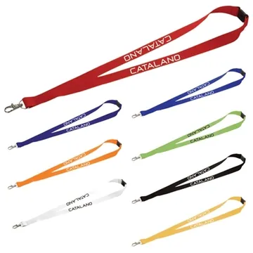 Image of 300 Custom Breakaway Swivel Lobster Clasp Lanyard - Polyester