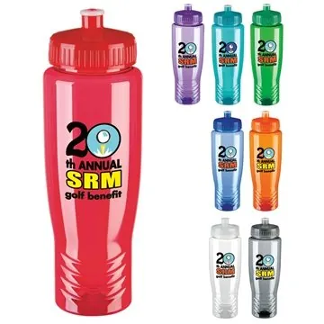 Image of 100 Promotional Poly-Clean Bottle - 27 oz - Wide Mouth