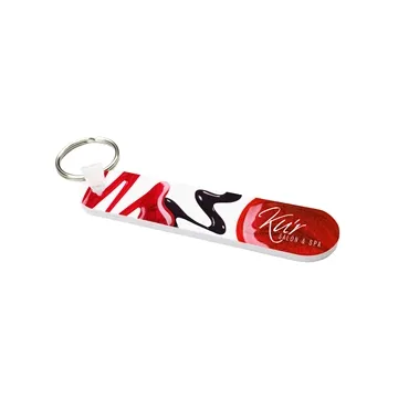 Image of 150 Promotional 3.5" Nail File With Keyring - Contoured & EVA ...
