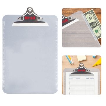 Image of 72 Customized Letter Size Clipboard - Built-in Ruler