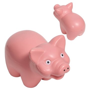 Image of 100 Custom Pig - Stress Reliever - Polyurethane