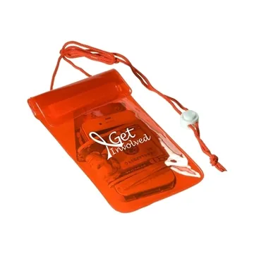 Image of 150 Customized Water-Resistant Pouch - Triple Seal & Phone ...