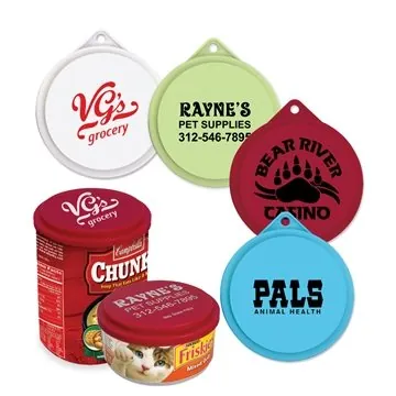 Image of 350 Customized Fresh'n Sealed Can Food Lid - Dual Size