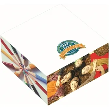 Image of 90 Custom Souvenir Sticky Note 3" x 3" x 1-1/2" Cube