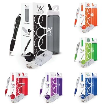Salon 3-Piece Trade Show Gift Set - Multi-Charging & USA Made