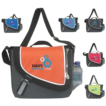 Image of 25 Promotional A Step Ahead Messenger - Headphone Port & Organizer